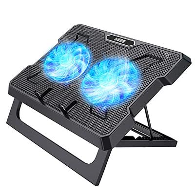 Laptop Stand, Height-adjustable Laptop Stand, Suitable For Laptops Up To  15.6-inches, Ergonomic Portable Laptop Riser, Suitable For 2 Enhanced Cpu  Fan