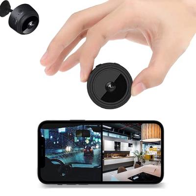 Dragon Trading Mini Spy Camera 1080P Hidden Camera Portable Small HD Nanny  CAM with Night Vision and Motion Detection Indoor Covert Security Camera  for Home and Office Hidden Spy CAM by 