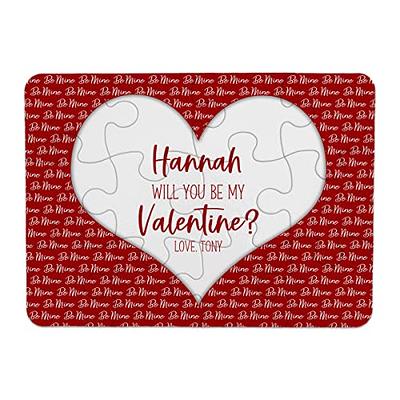 10 Custom Reasons Why I Love You Puzzle - Customized Valentine's Day Gifts,  Engraved Gift for Boyfriend Unique, Girlfriend Wife Husband, Why I Love