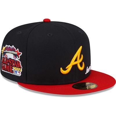 Atlanta Braves New Era 2000 MLB All-Star Game Chrome 59FIFTY Fitted Hat -  White/Charcoal