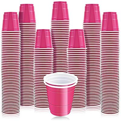 200 PC Bulk Red Party Cup BPA-Free Plastic Shot Glasses 1.5 oz