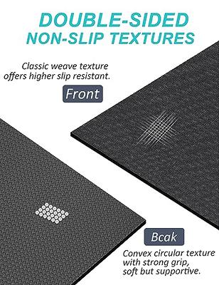 Extra Wide PRO Yoga Mat with Strap - 72 x 30, 6mm Thick Workout