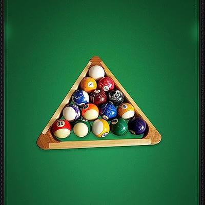 magic ball rack 6pcs billiard triangle