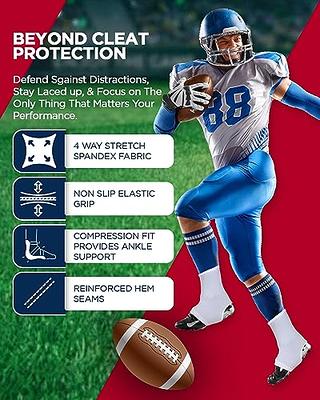  Gridiron Gladiator Cleat Covers - Football Spats - Football  Cleat Cover - Cleat Spats for Soccer, Baseball & Softball : Sports &  Outdoors