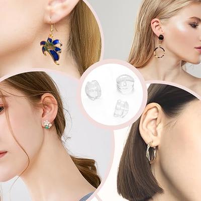 Silicone Earring Backs, Clear Earring Backings, 12PCS Soft Earring  Stoppers, Safety Back Pads Backstops, Earring Stopper Replacement for Fish  Hook Earring Studs Hoops - Yahoo Shopping