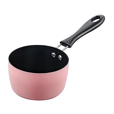 Gralara Milk Pan, Small Saucepan Cookware Butter Warmer, Sauce Pan Soup  Pot, Sauce Pan for Outdoor Stove Top Breakfast, Induction Cooker, Pink -  Yahoo Shopping