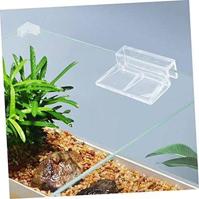 30 Pcs Fish Tank Cover Bracket Clear Shelves Glass Aquarium Frame