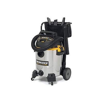 HART 8 Gallon 6 Peak HP Stainless Steel Wet/Dry Vacuum, VOC812SF 3701 