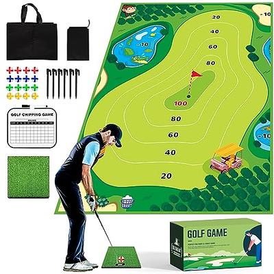 Chipping Golf & Practice Mats Golf Game Training Mat Indoor