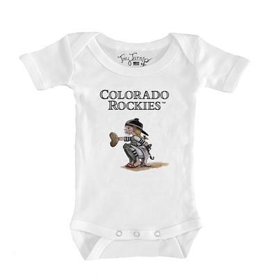 Washington Nationals Tiny Turnip Infant Base Stripe T-Shirt - White