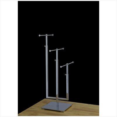 Codant 14 Inch Tall Black Velvet Necklace Display Stands for  Selling,Tabletop Long Necklace&Earing Display Stands, Foldable 8 Slots  Jewelry Display