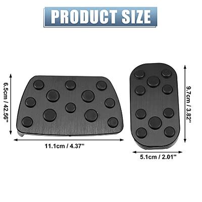 X AUTOHAUX 2pcs Pedal Brake Gas Pedal Pad Pedal Non Slip Pedal Pad Covers  for Toyota Land Cruiser Prado 150 Series 2010-2021 Automatic Transmission  Black - Yahoo Shopping