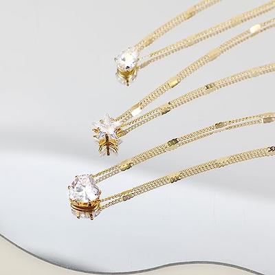 PAVOI 14K Gold Plated CZ Astrology Necklace Astrology Necklace | Astrology  Gifts For Women | Zodiac Necklaces