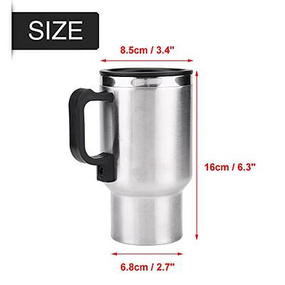 Electric Car Kettle, 12V 450ml Electric In car Stainless Steel Travel  Heating Cup Coffee Tea Car Cup Mug,Portable In car Heating Cup Coffee Tea  Warmer Cup - Yahoo Shopping
