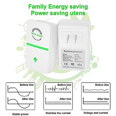 Nooydio Stop Energy Watt Saving Device, Smart Power Save, Pro Power Saver  Electricity Saving Device Save Electricity, for Household Stable Voltage/Save  Electricity, 90V-250V 30KW - Yahoo Shopping
