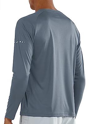NORTHYARD Men's Athletic Running Shirts Long Sleeve Workout Shirt Sun  Protection UV UPF 50+ Quick Dry Active Swimming Cloud L - Yahoo Shopping