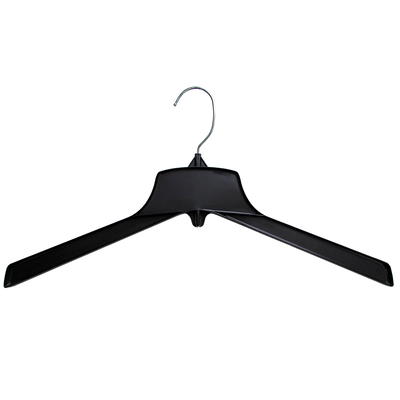 Hanger Central Black Heavy Duty Recycled Plastic Non Slip Sweater Garment  Hangers with Polished Metal Swivel Hooks, 19 Inch, 100 Pack - Yahoo Shopping