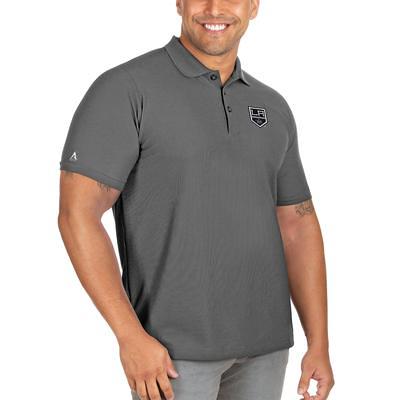 Los Angeles Dodgers Antigua Women's Tribute Polo - Gray