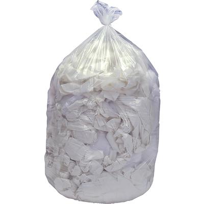 Lavex 33 Gallon 13 Micron 33 x 40 High Density Janitorial Can Liner /  Trash Bag - 500/Case