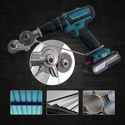 NEWTRY Upgrade Pneumatic Metal Shear Cutter 2-Blade Pneumatic Scissor  Stainless Steel Sheet Metal Cutting Tools Industrial Air Cutter for Metal  Sheet