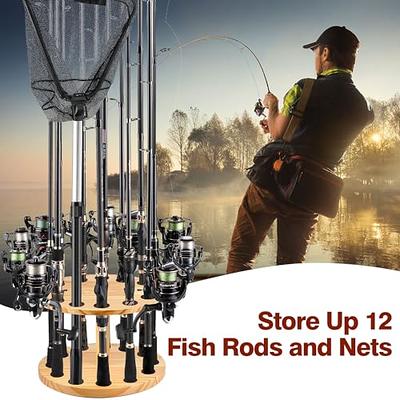 Fishing Rod Stand Rack Holder (12 Rod Rack)