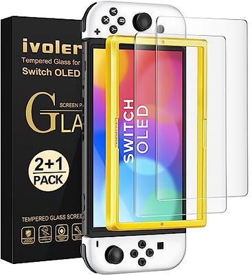 ivoler [3+3 Pack Tempered Glass for iPhone 15 Pro Max Screen Protector