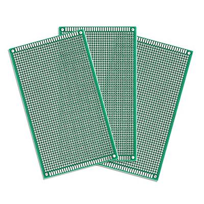 10Pcs Universal PCB Prototyping Board, Double Sides Solderable Breadboard  PCB Board Tin Plated Perf Board, Electronics DIY Soldering Universal  Circuit