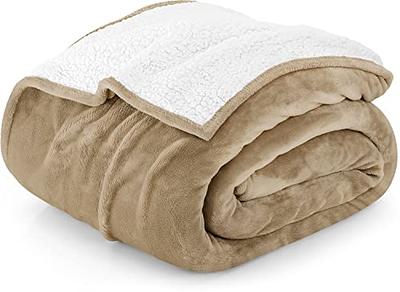 Bedsure Brown Fleece Blanket Twin Blanket - 300GSM Soft Lightweight Plush  Cozy Twin Blankets for Bed, Sofa, Couch, Travel, Camping, 60x80 inches