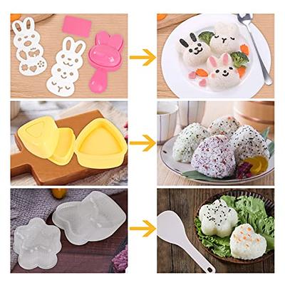 Cute Sushi Rice Ball Maker Onigiri Food Press Mold DIY Japanese Sushi  Making Kit Kids Bento