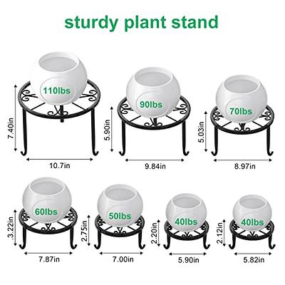1pc Potted Plant Holder Stands For Flower Pot Metal Garden Container  Supports Rack Heavy Duty Flower Pot Holder, Aesthetic Room Decor, Home  Decor, Spa