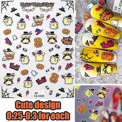  Cute Nail Stickers Cartoon Nail Art Decals 3D Self Adhesive  Cute Anime Nail Sticker Nail Decoration for Girls Kids Women Manicure Tips  Decoration Supplies (6 Sheets) : Beauty & Personal Care