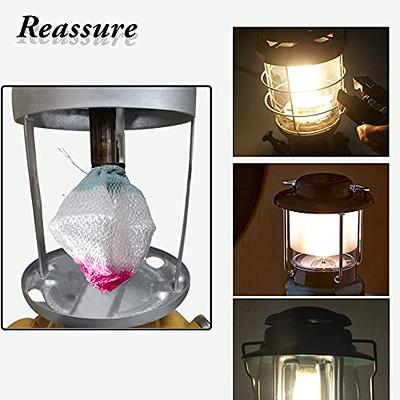 20 Pcs Propane Lanterns Mantles,Gas Lamp Mantles for GAS Lantern Propane Light Mantle for Outdoor Camping Lantern Natural