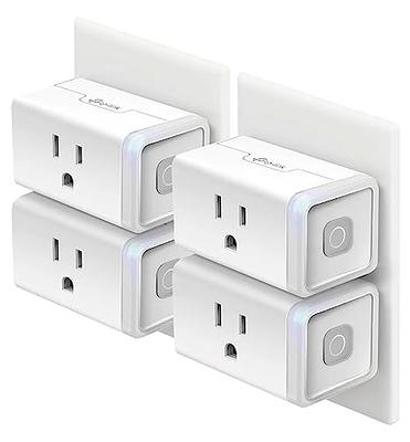 Exioty Smart Plug, Works with Alexa Only, Simple Set Up with One Voice  Command, Voice Control, Remote Control, Timer & Schedulete & Group  Controller, Stable Connection, Alexa Echo Required 4 Pack 