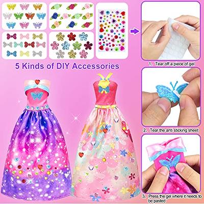 ZITA ELEMENT 18 Inch Girl Doll Accessories Closet Wardrobe Set - Including  18 Inch Doll Clothes Wardrobe, Hangers and Storage Box for Our My