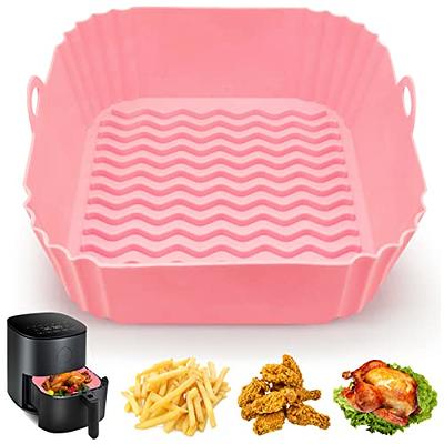 Silicone Air Fryer Liner, Suitable For 4 To 7 Qt Reusable Air