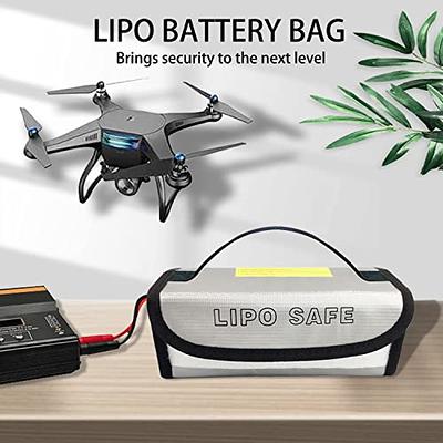 2pcs 185x75x60mm Lipo Safe Bag Fireproof Explosionproof Bag for Lipo  Battery Storage and Charging - Yahoo Shopping