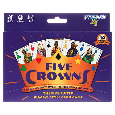 Five Crowns - The Five-Suited Rummy-Style Card Game - Multi