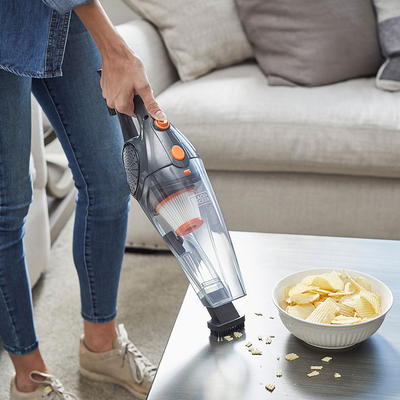 BLACK+DECKER SMARTECH 10.8-Volt Cordless Car Handheld Vacuum in the Handheld  Vacuums department at