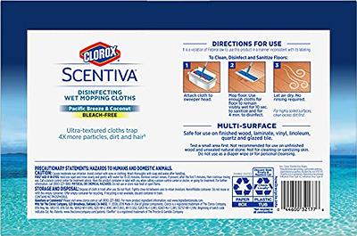 Clorox Scentiva Pacific Breeze and Coconut Bleach Free Disinfecting Cleaning  Wipes ( 75-Count) 