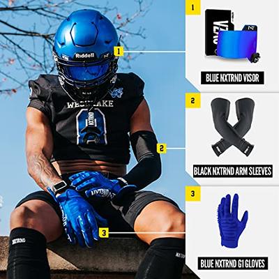 Nxtrnd G1 Pro Football Gloves, Mens & Youth Boys Sticky Receiver Gloves White, Large