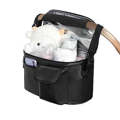 Momcozy Baby Stroller Organizer Phone Bag Insulated Cup Holder Universal  Fit NIB