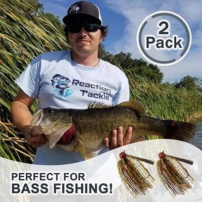 Reaction Tackle Tungsten Football Jig for Bass Fishing - 1/2 oz PB&J -  Yahoo Shopping