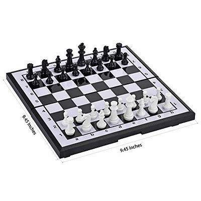  ColorGo Magnetic Travel Chess Set, Portable Mini Chess