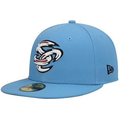 Men's Norfolk Tides New Era White Authentic Collection Team Alternate  59FIFTY Fitted Hat