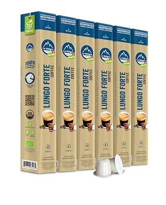  Illy Espresso Compatible Capsules - Single-Serve Coffee  Capsules & Pods - Forte Extra Bold Roast - Notes Of Dark Chocolate Coffee  Pods - For Nespresso Coffee Machines – 10 Count : Everything Else