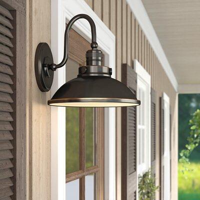 Avery Home Lighting Bayland 3-Light Outdoor Bronze Wall Light