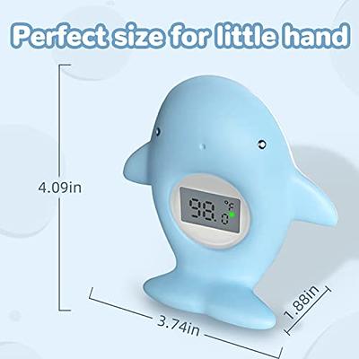 Baby Bathing Water Thermometer Dolphin Shape Water Temperature Tool Infants  Toddler Shower Safety Thermometer Infant Baby Spas Bath Toys Pool Ideal