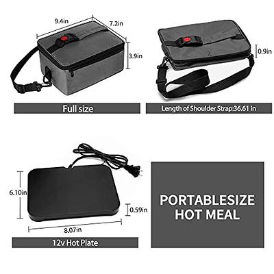 Portable Oven, 110V Portable Food Warmer Personal Portable Oven Mini  Electric Heated Lunch Box for Reheating & Raw Food Cooking in Office,  Travel, Potlucks and Home Kitchen (Gray) - Yahoo Shopping