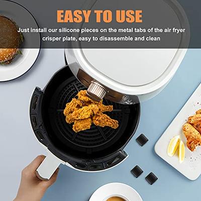 Upgraded Air Fryer Crisper Plate For PowerXL Gowise 7QT Air Fryers with  Rubber Bumpers, Nonstick Coating Grill Pan Plate, Air Fryer Rack  Replacement