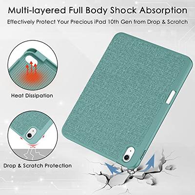 Tablet Case For Apple iPad 10 10.9 2022 10th Generation A2696 A2757 A2777  Soft Silicone Trifold Magnetic Stand Flip Smart Cover